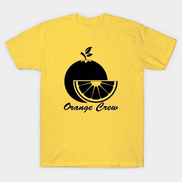 Orange Crew - 01A T-Shirt by SanTees